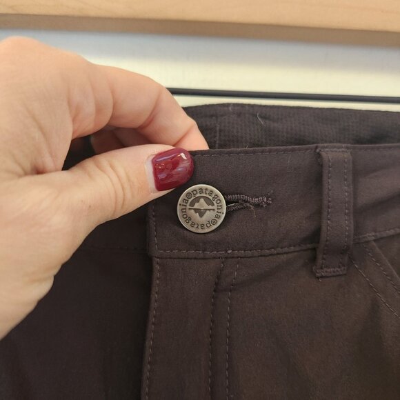 Patagonia Black Skyline Traveler Pants Nylon Hiking Outdoors Women's 4 - Picture 9 of 11